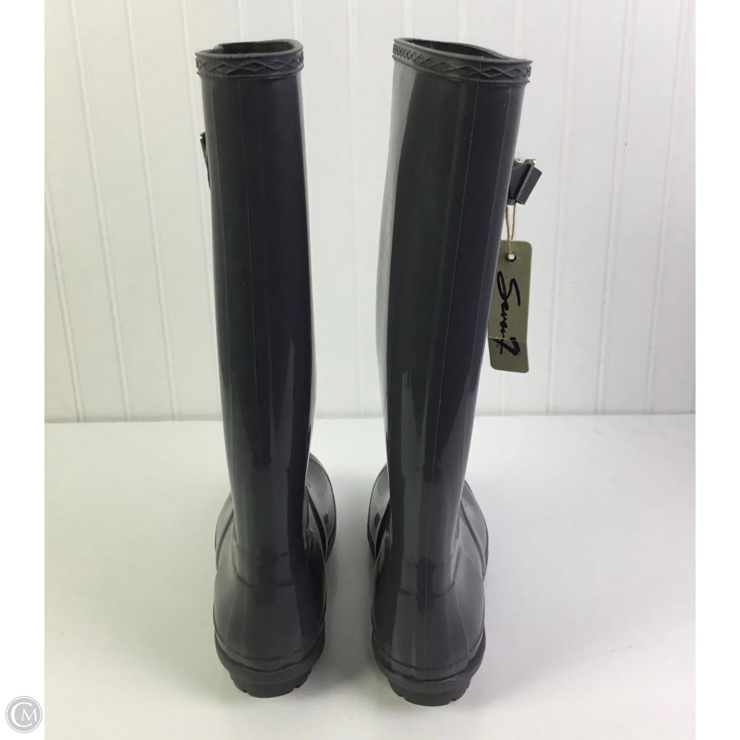 Boots Rain By Seven 7 In Grey, Size: 10