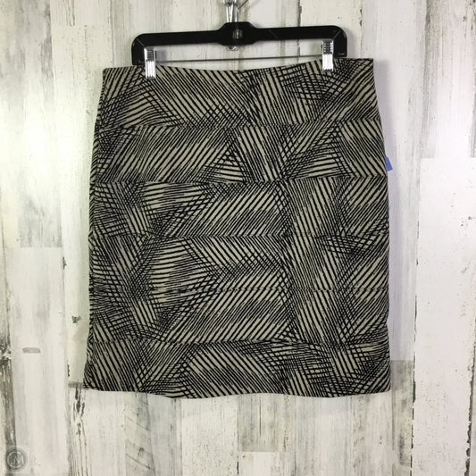Skirt Mini & Short By Alfani In Black & Tan, Size: 16