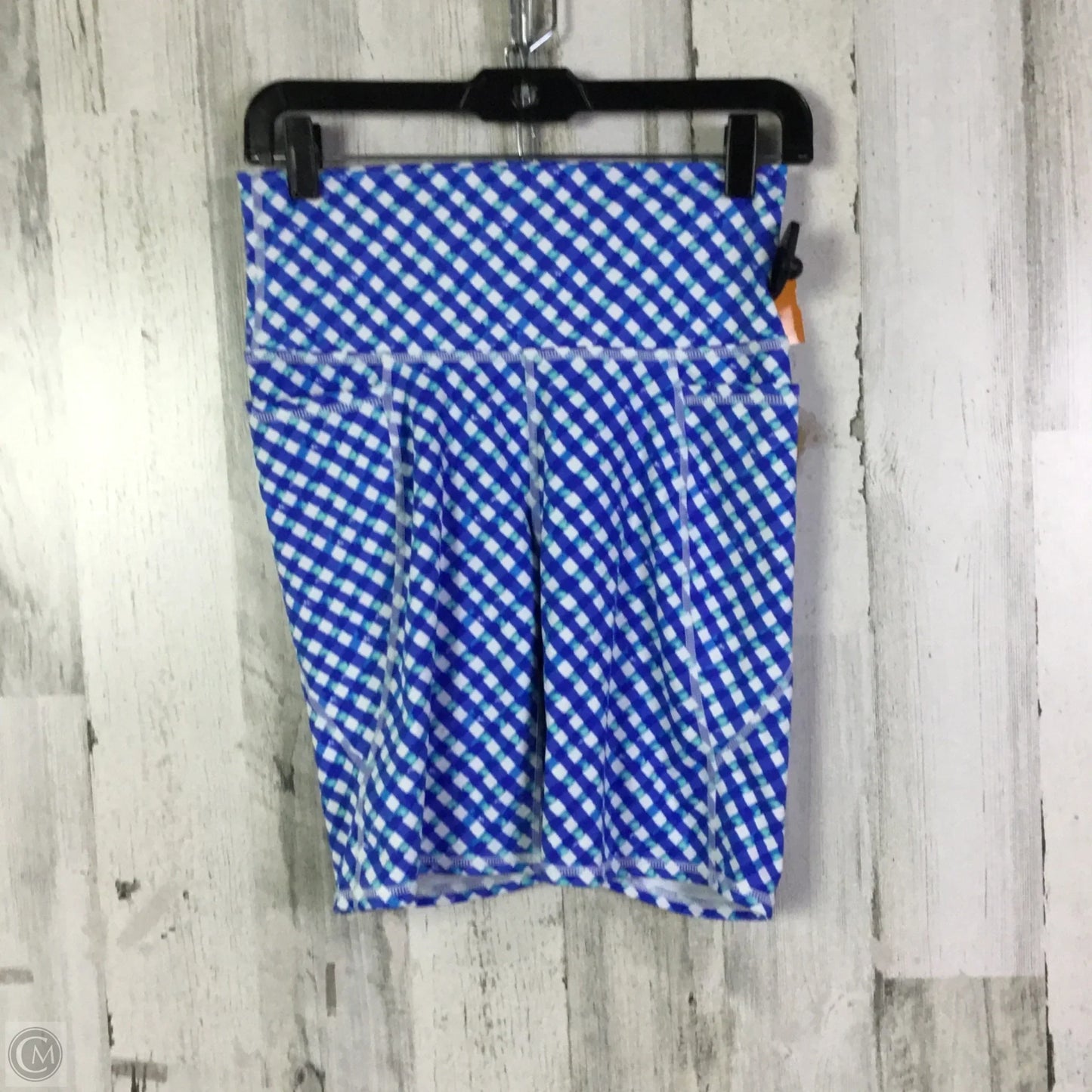 Athletic 2pc set Designer By Lilly Pulitzer In Blue & White, Size: M