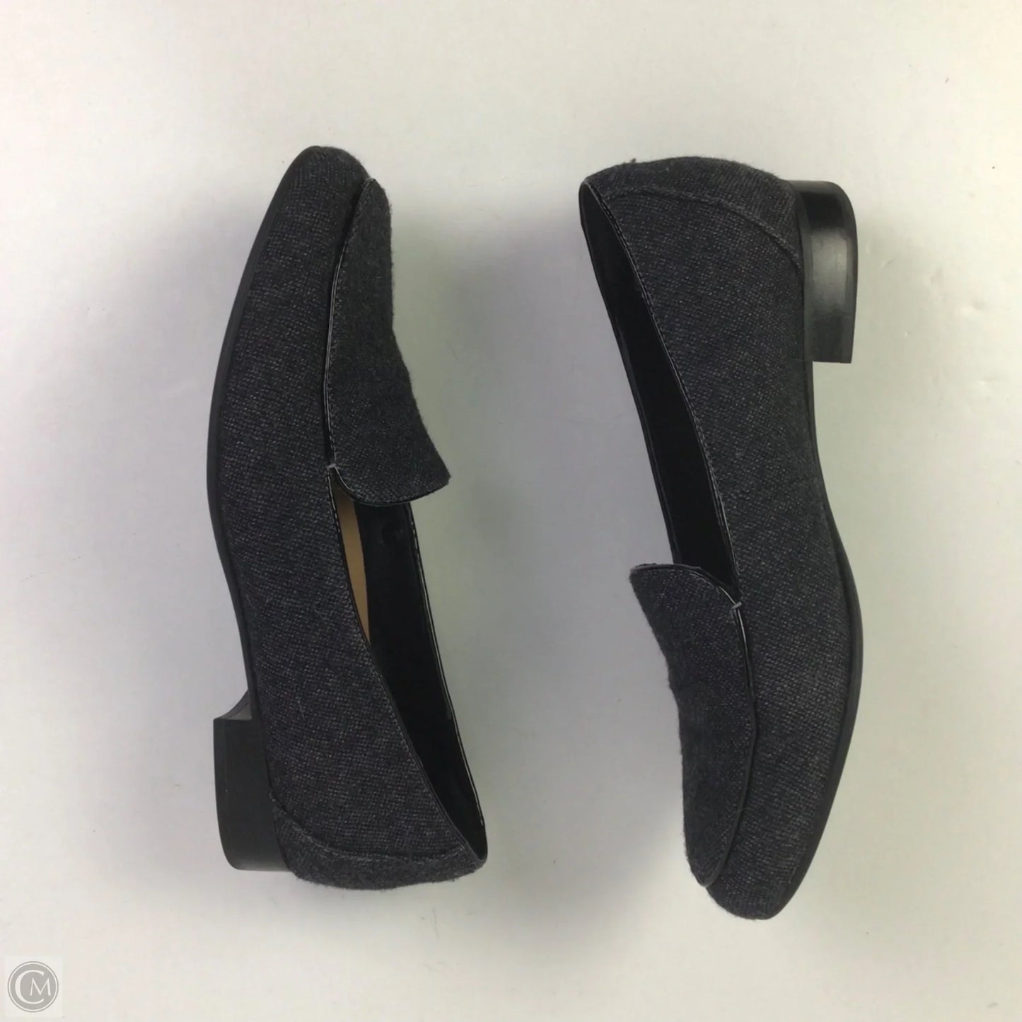 Shoes Flats By Clarks In Grey, Size: 7.5