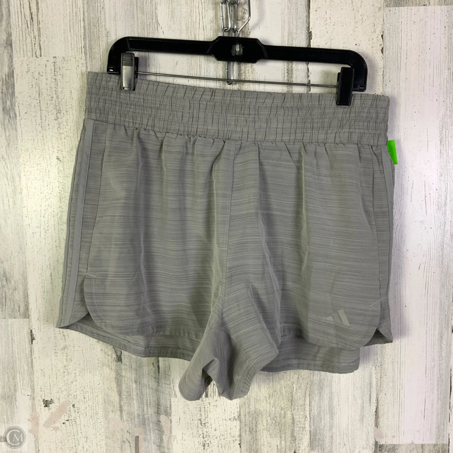 Athletic Shorts By Adidas In Grey, Size: Xl