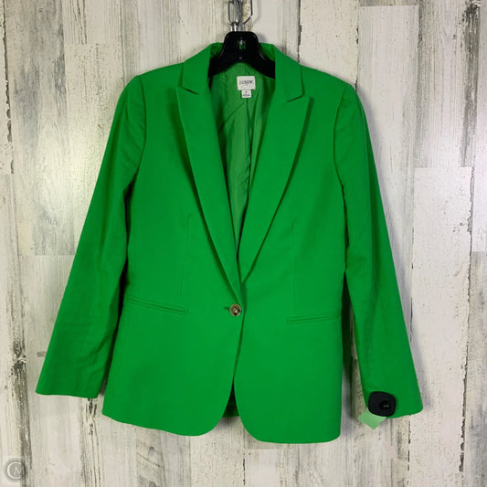 Blazer By J. Crew In Green, Size: Xs