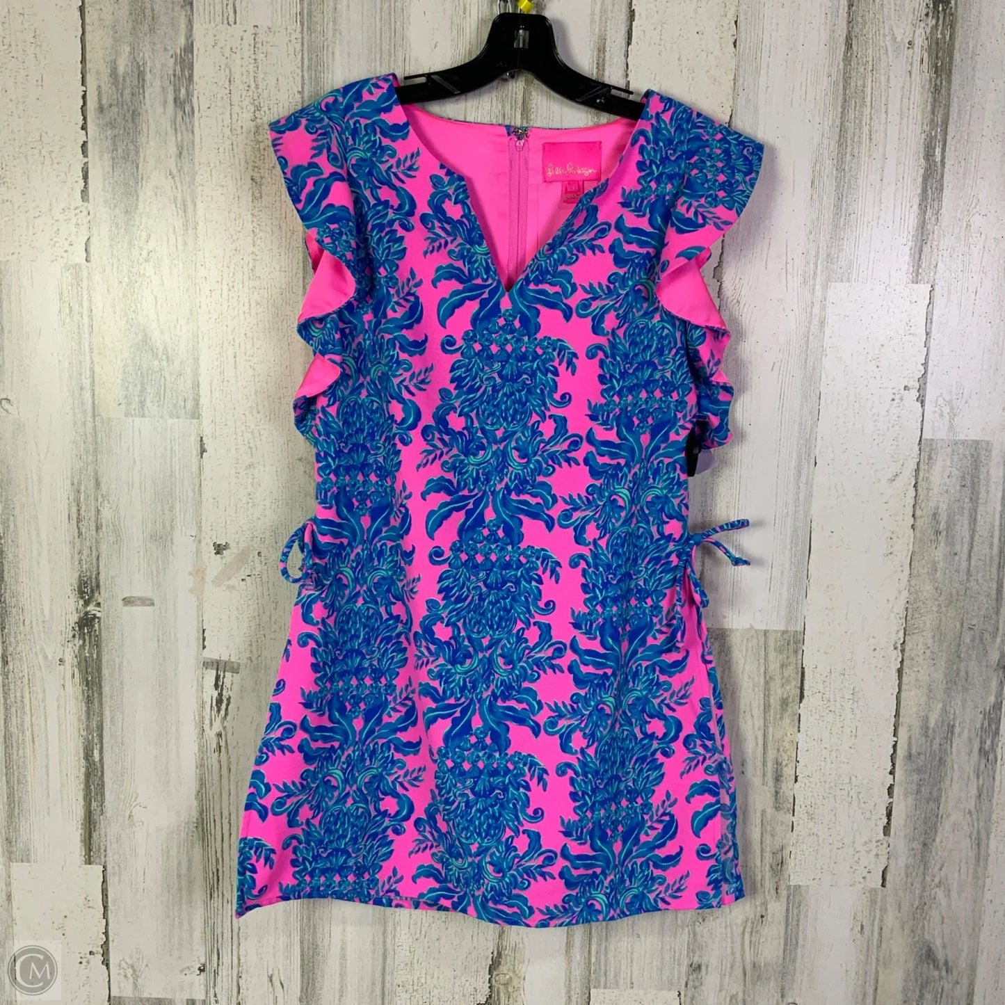 Dress Designer By Lilly Pulitzer In Blue & Pink, Size: Xs