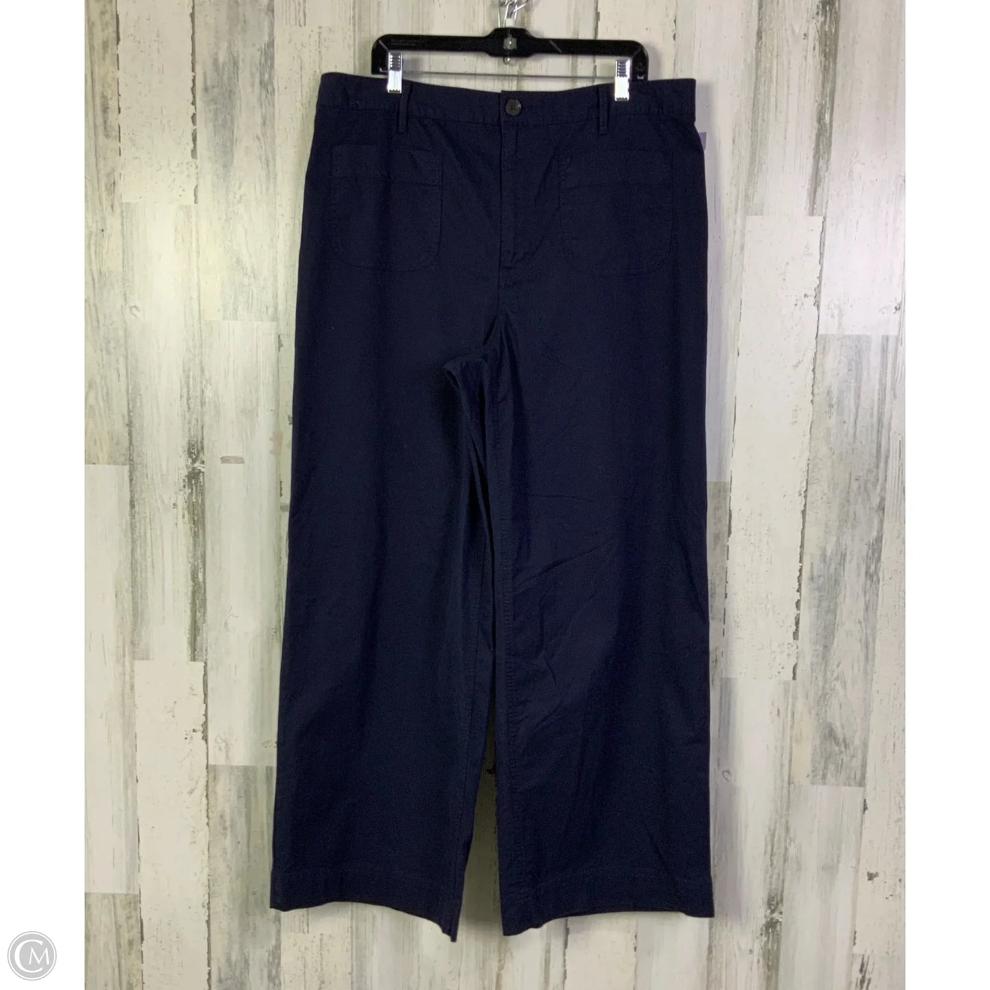 Pants Wide Leg By Free Assembly In Navy, Size: 22