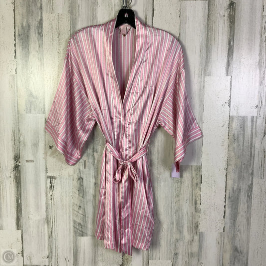 Robe By Victorias Secret In Pink & White, Size: S