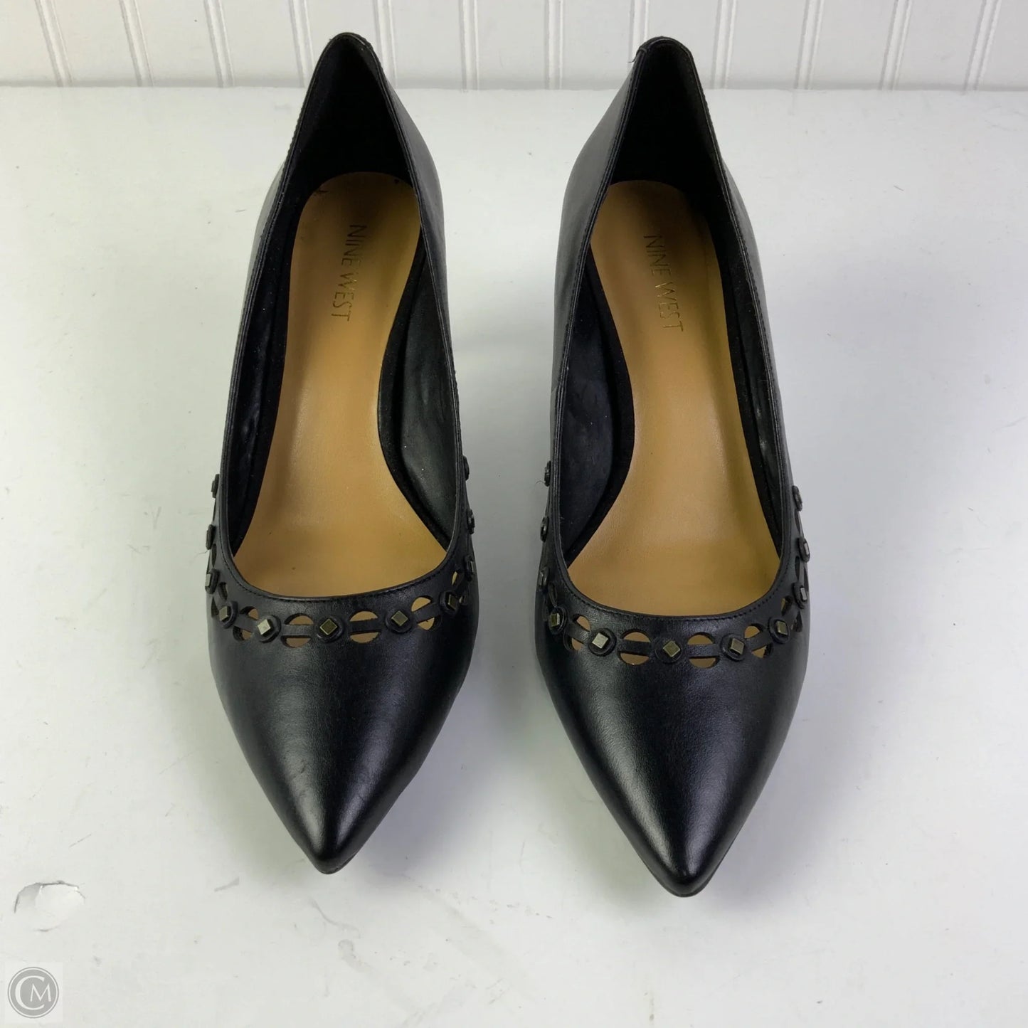 Shoes Heels Stiletto By Nine West In Black, Size: 9.5