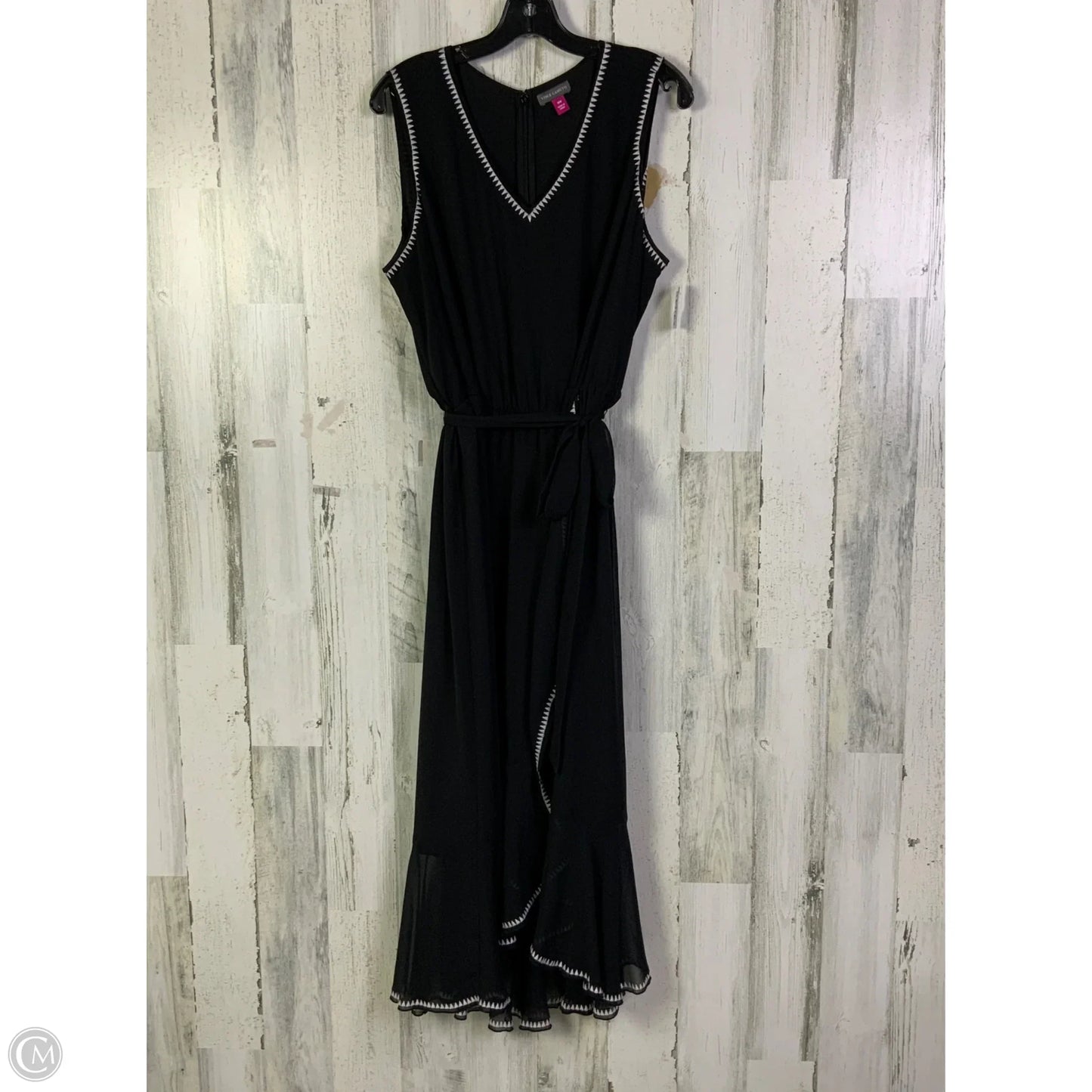 Dress Party Long By Vince Camuto In Black & White, Size: Xl