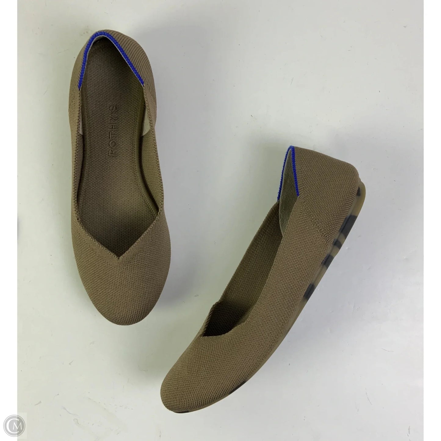 Shoes Flats By Rothys In Brown, Size: 9