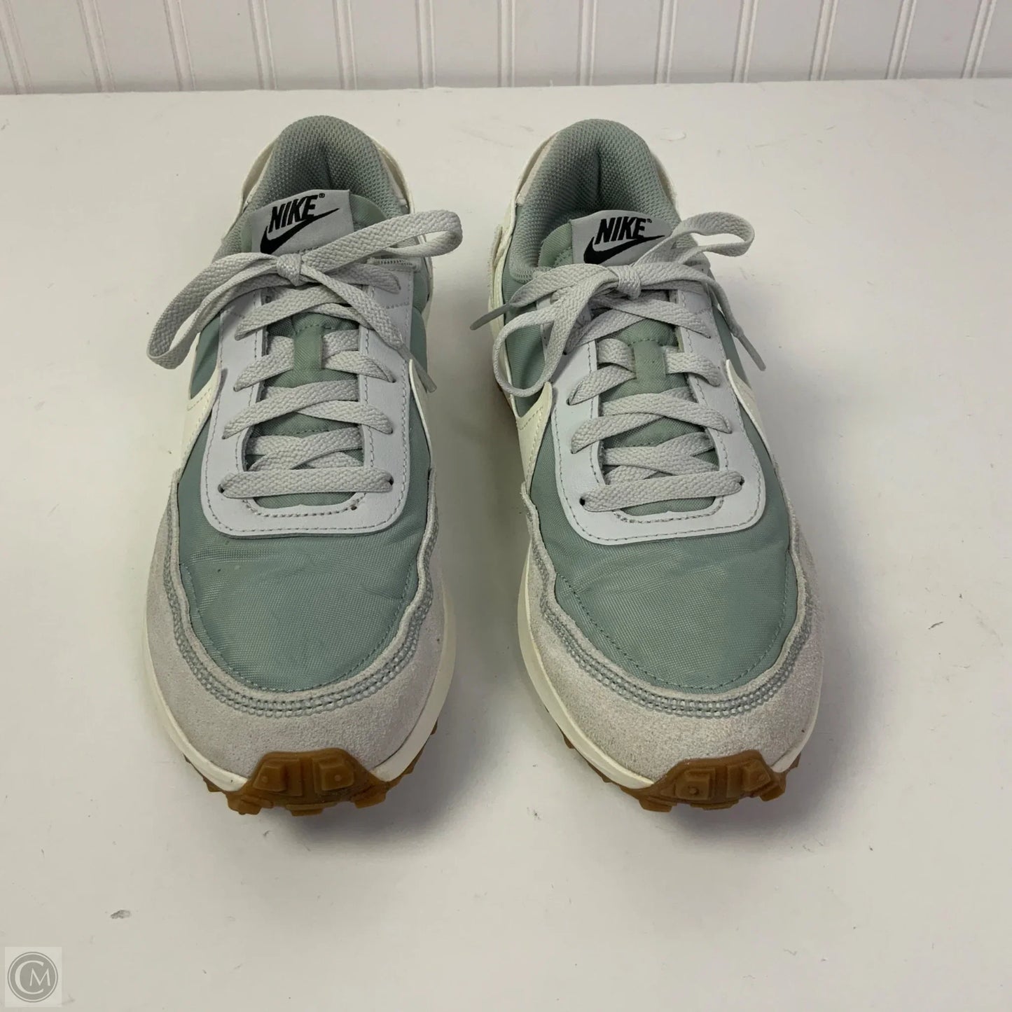 Shoes Sneakers By Nike In Blue & White, Size: 9.5