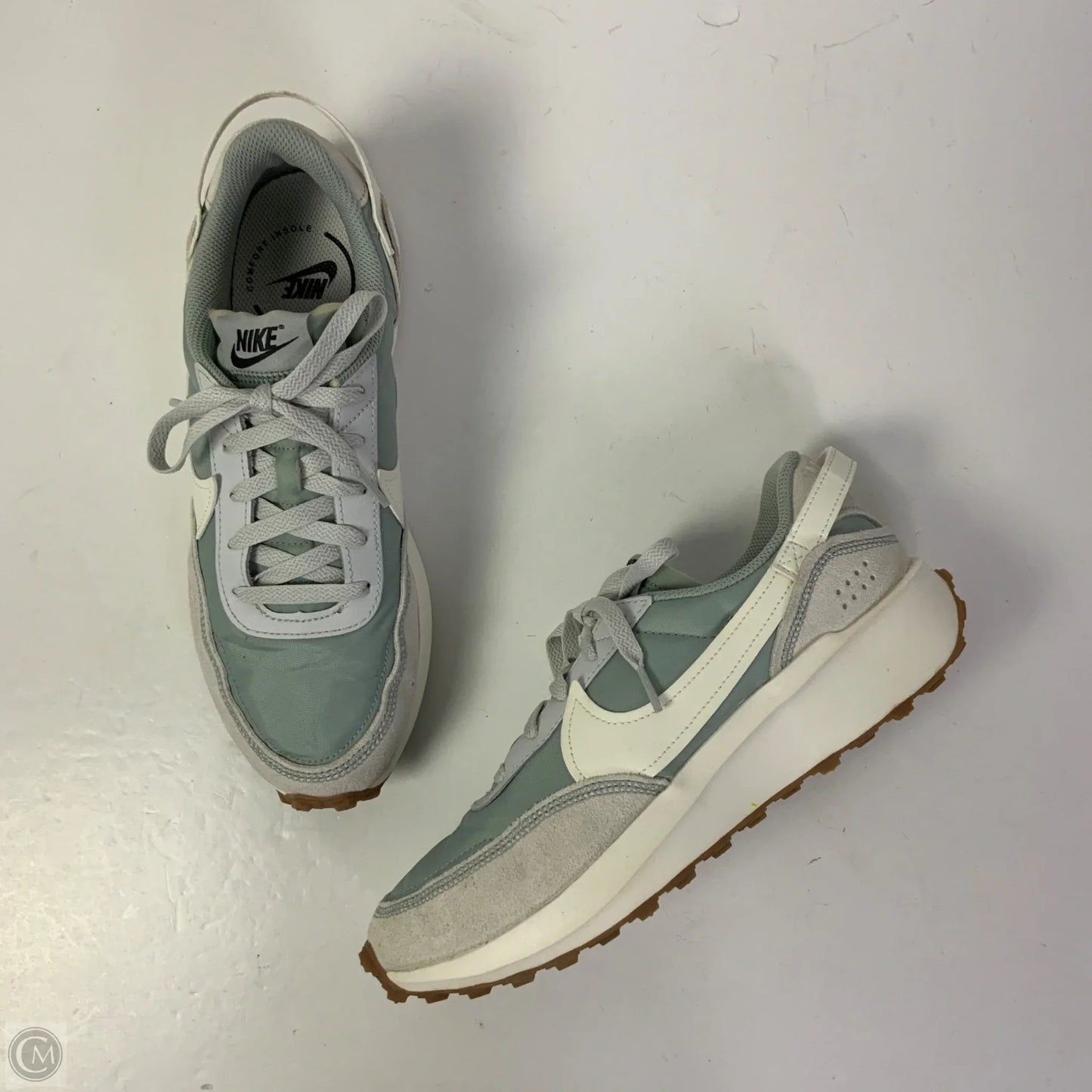 Shoes Sneakers By Nike In Blue & White, Size: 9.5