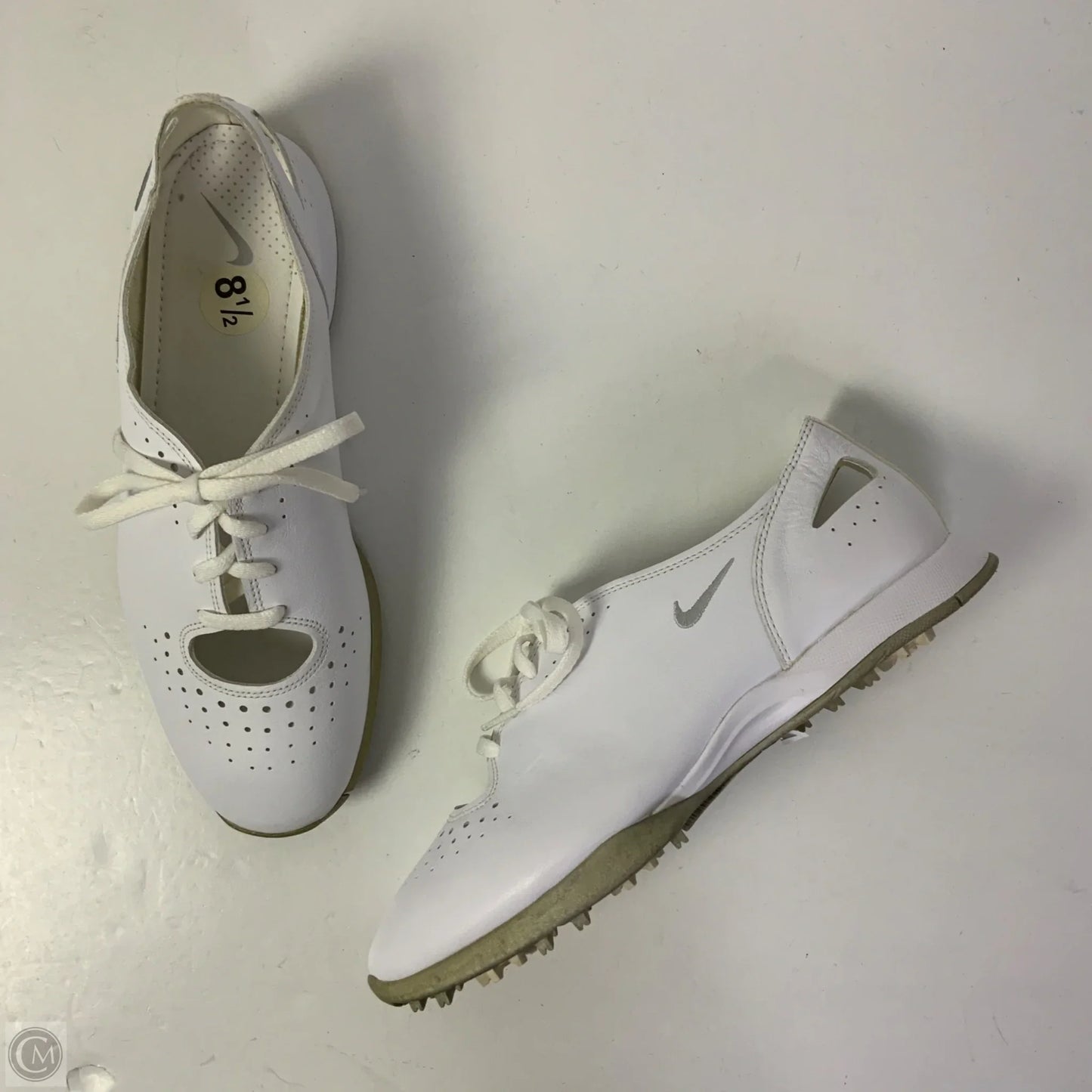 Shoes Athletic By Nike In White, Size: 8.5
