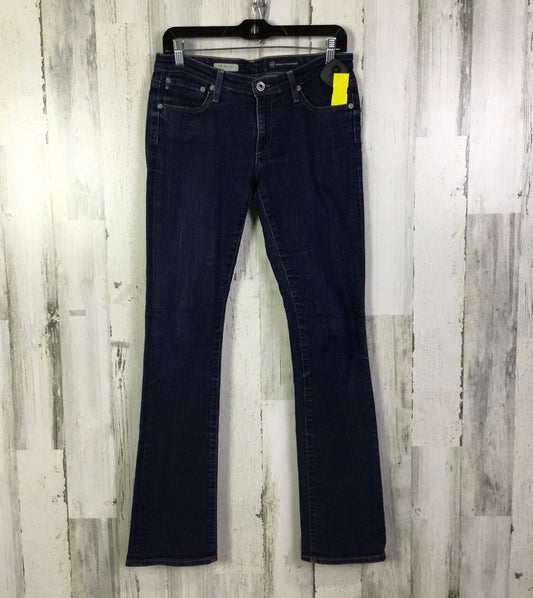 Jeans Boot Cut By Adriano Goldschmied In Blue Denim, Size: 8