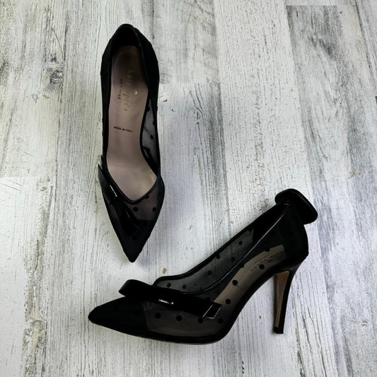 Black Shoes Heels Stiletto Kate Spade, Size 6