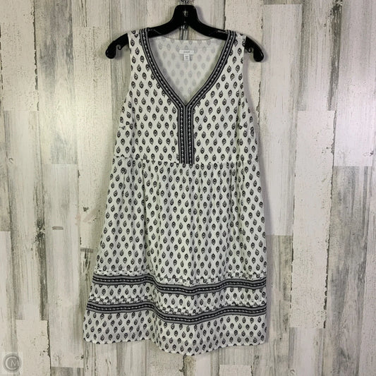 Dress Casual Short By Pure Jill In Black & White, Size: Sp