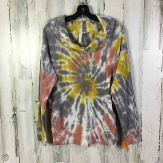 Top Long Sleeve By Pilcro In Multi-colored, Size: L