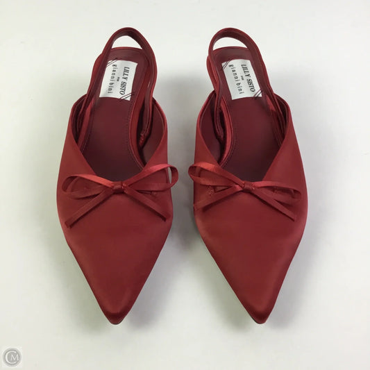 Shoes Heels Kitten By Gianni Bini In Red, Size: 6