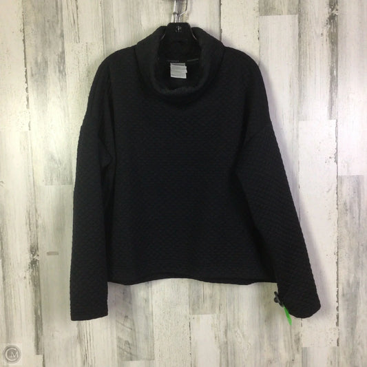 Athletic Sweatshirt Collar By New Balance In Black, Size: Xl