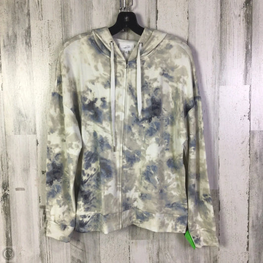 Jacket Other By Soma In Blue & Cream, Size: M