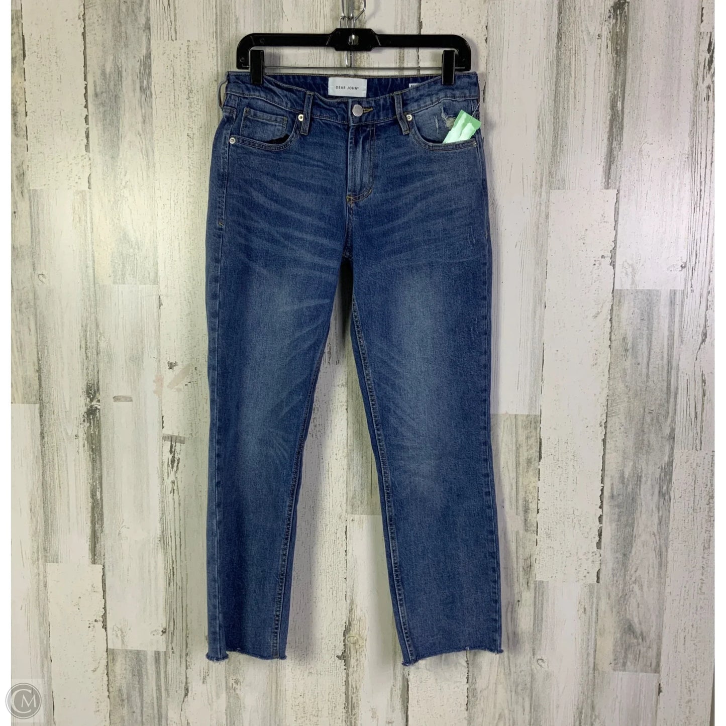 Jeans Cropped By Dear John In Blue Denim, Size: 4