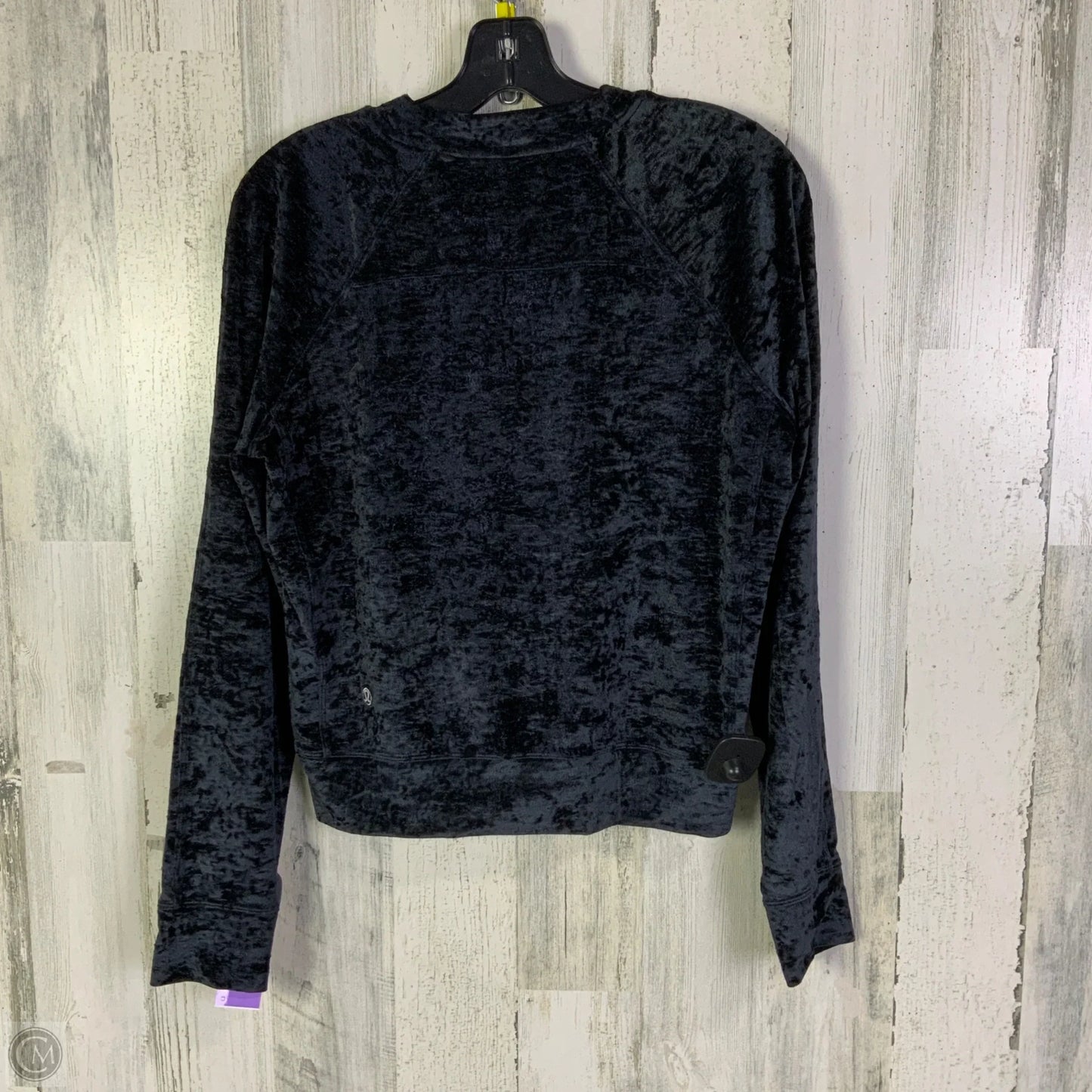 Athletic Top Long Sleeve Crewneck By Lululemon In Navy, Size: 6