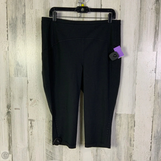 Athletic Leggings Capris By Lululemon In Black, Size: 14
