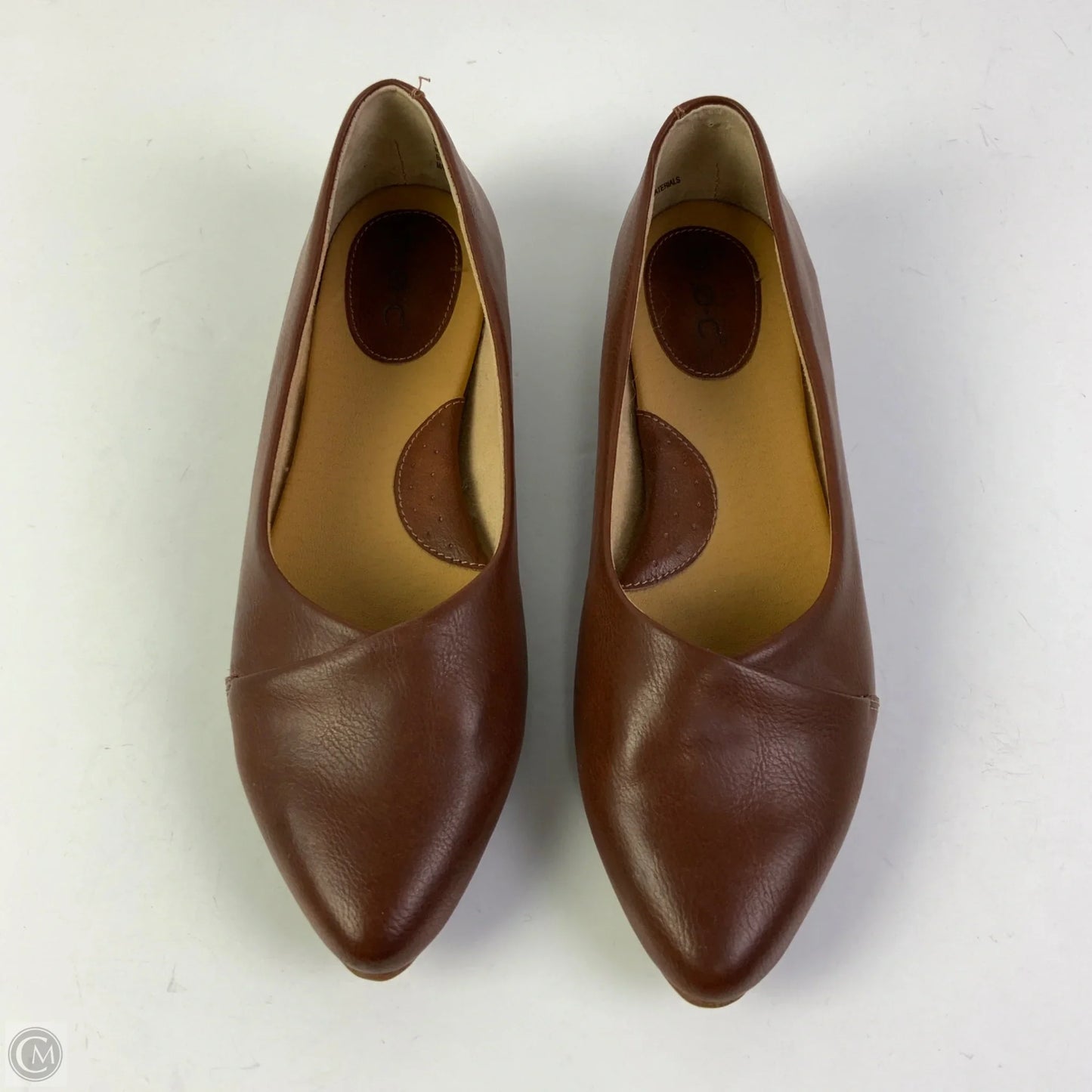 Shoes Flats By Boc In Brown, Size: 10
