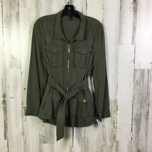 Jacket Utility By White House Black Market In Green, Size: S