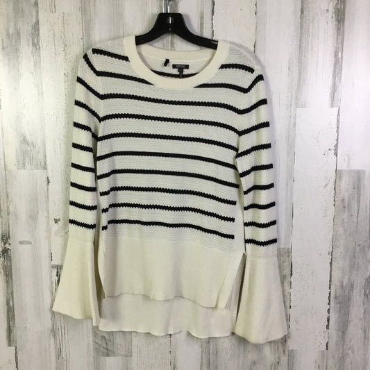 Top Long Sleeve By Buffalo David Bitton In Black & Cream, Size: M