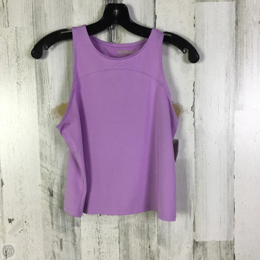 Athletic Tank Top By Tek Gear In Purple, Size: S