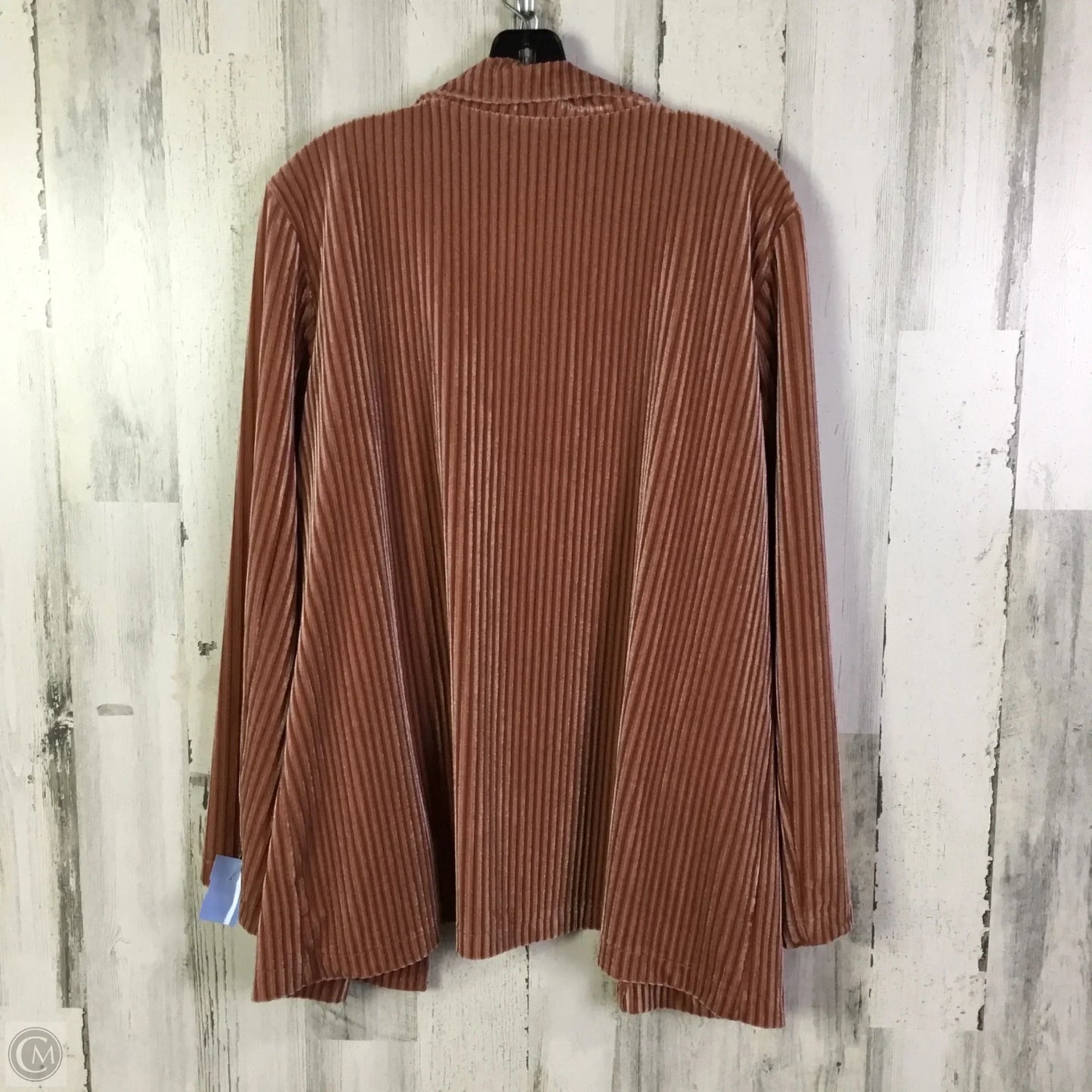 Cardigan By Clothes Mentor In Pink, Size: L