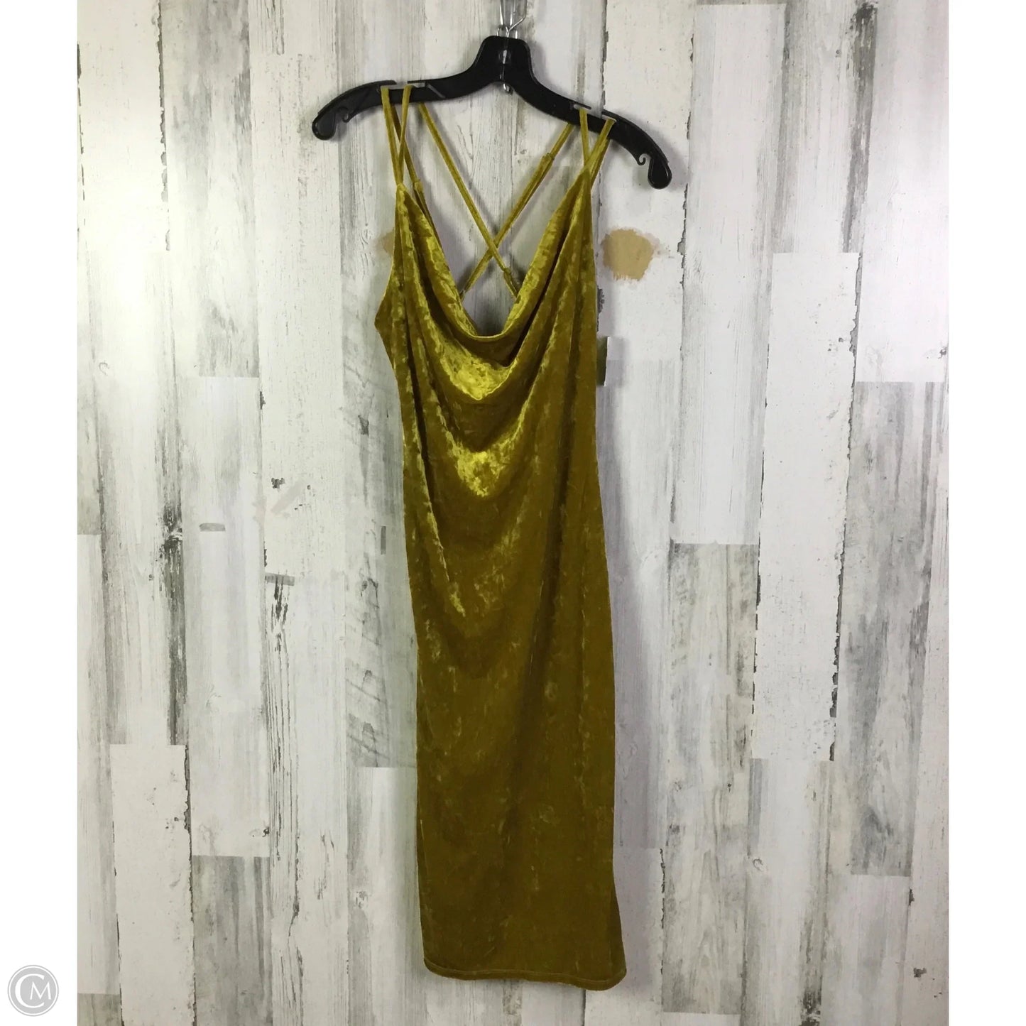 Dress Party Short By Bcbgeneration In Yellow, Size: S