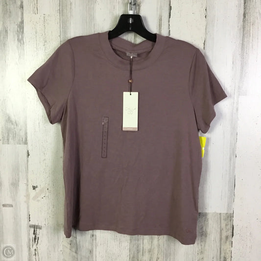 Athletic Top Short Sleeve By Calia In Purple, Size: L