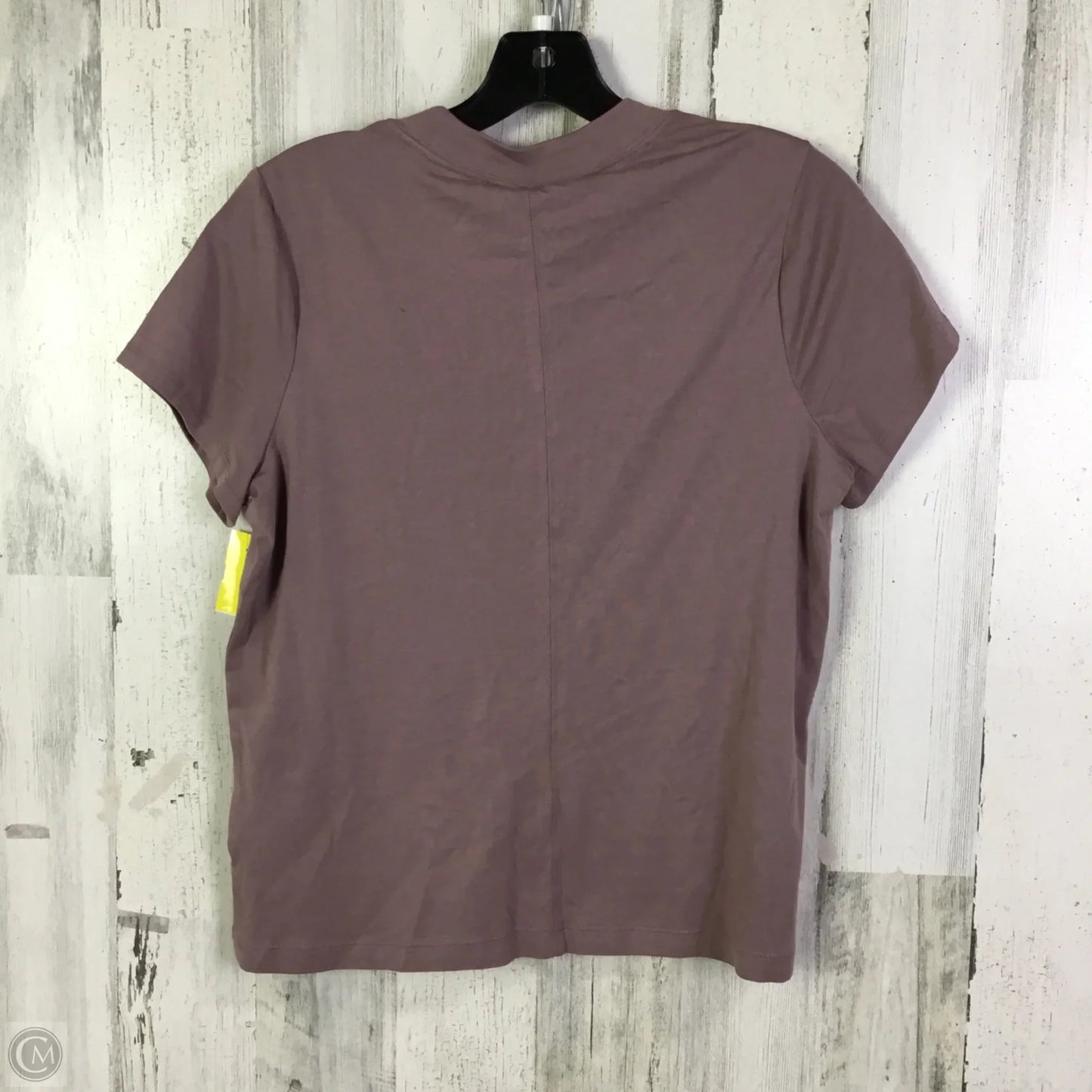 Athletic Top Short Sleeve By Calia In Purple, Size: L