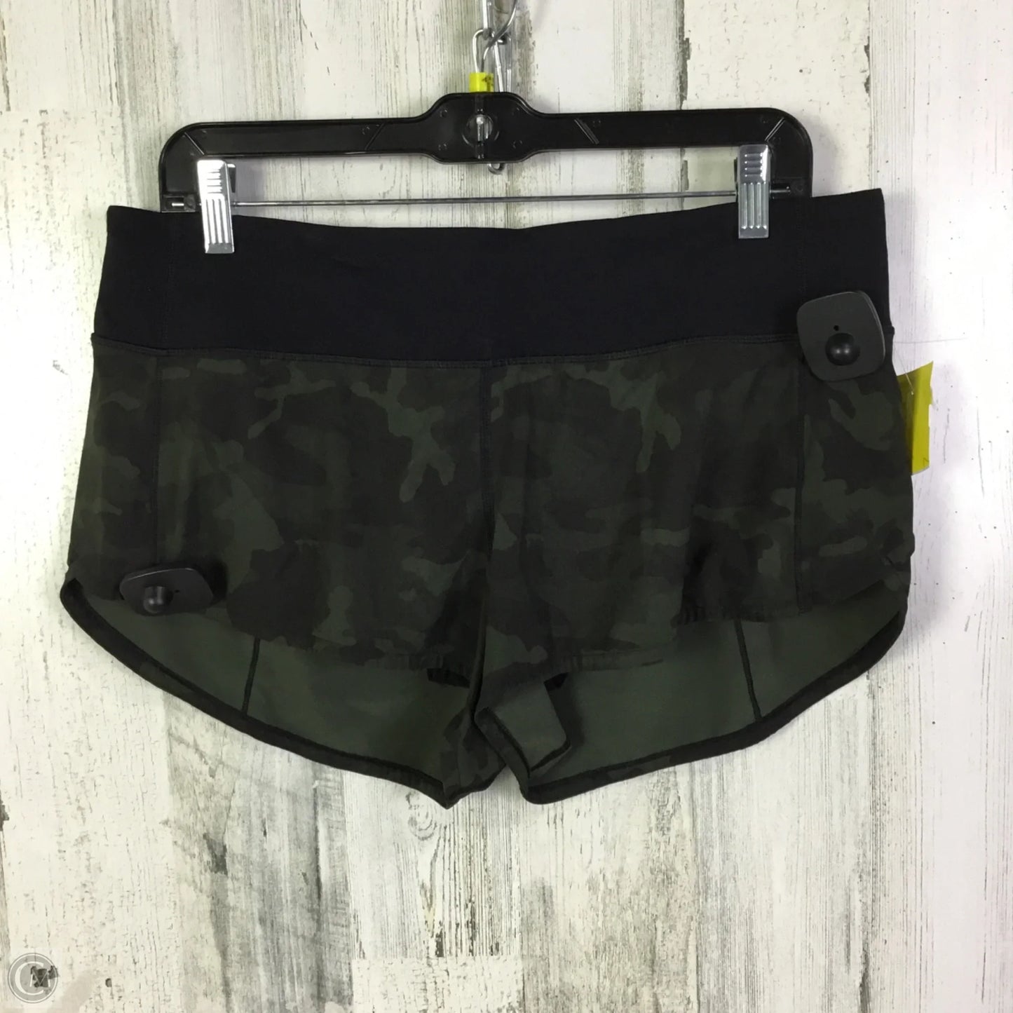 Athletic Shorts By Lululemon In Green, Size: 10