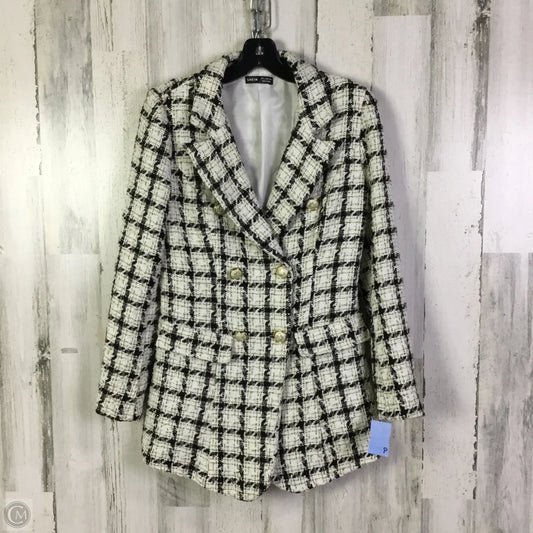 Coat Peacoat By Shein In Cream, Size: S