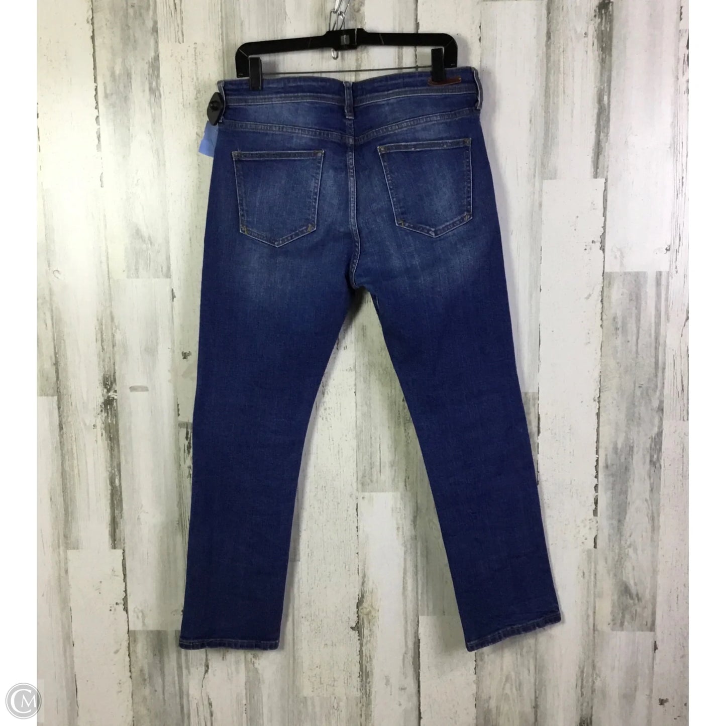 Jeans Straight By Pilcro In Blue Denim, Size: 10
