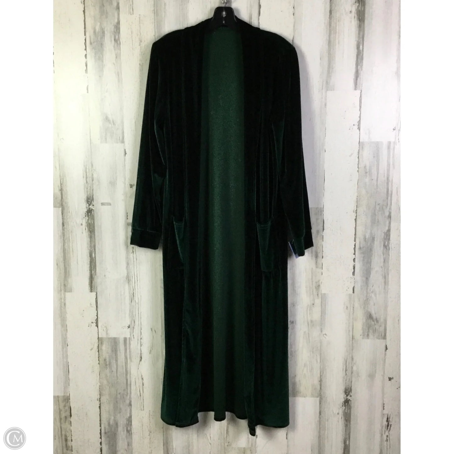 Cardigan By Clothes Mentor In Green, Size: L