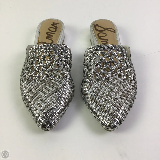 Shoes Flats By Sam Edelman In Silver, Size: 7.5