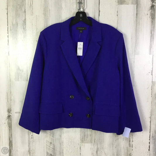 Blazer By Ann Taylor In Blue, Size: 1x