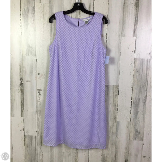 Dress Casual Short By Christopher And Banks In Purple, Size: S
