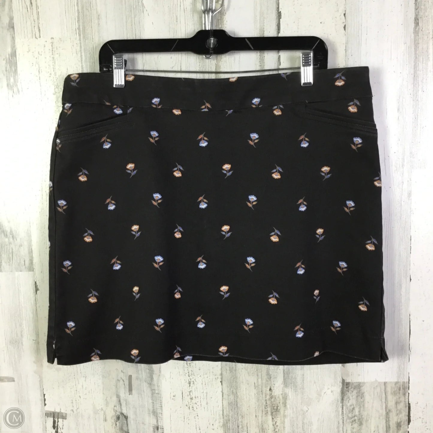 Skort By Croft And Barrow In Brown, Size: 16