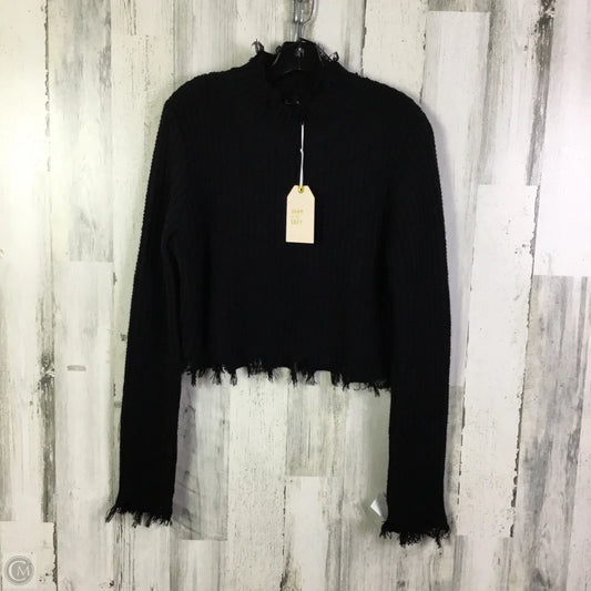 Sweater By Love Tree In Black, Size: M