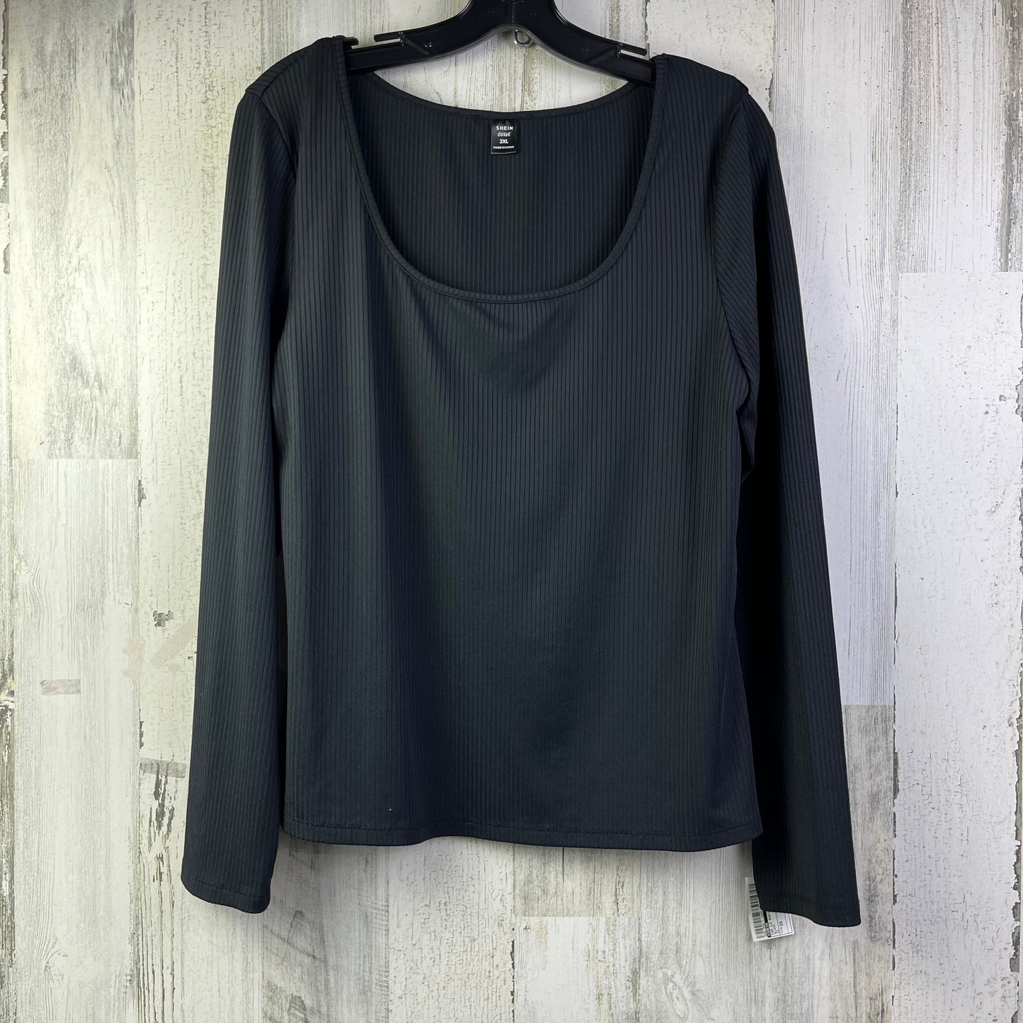 Top Long Sleeve Basic By Shein  Size: 2x