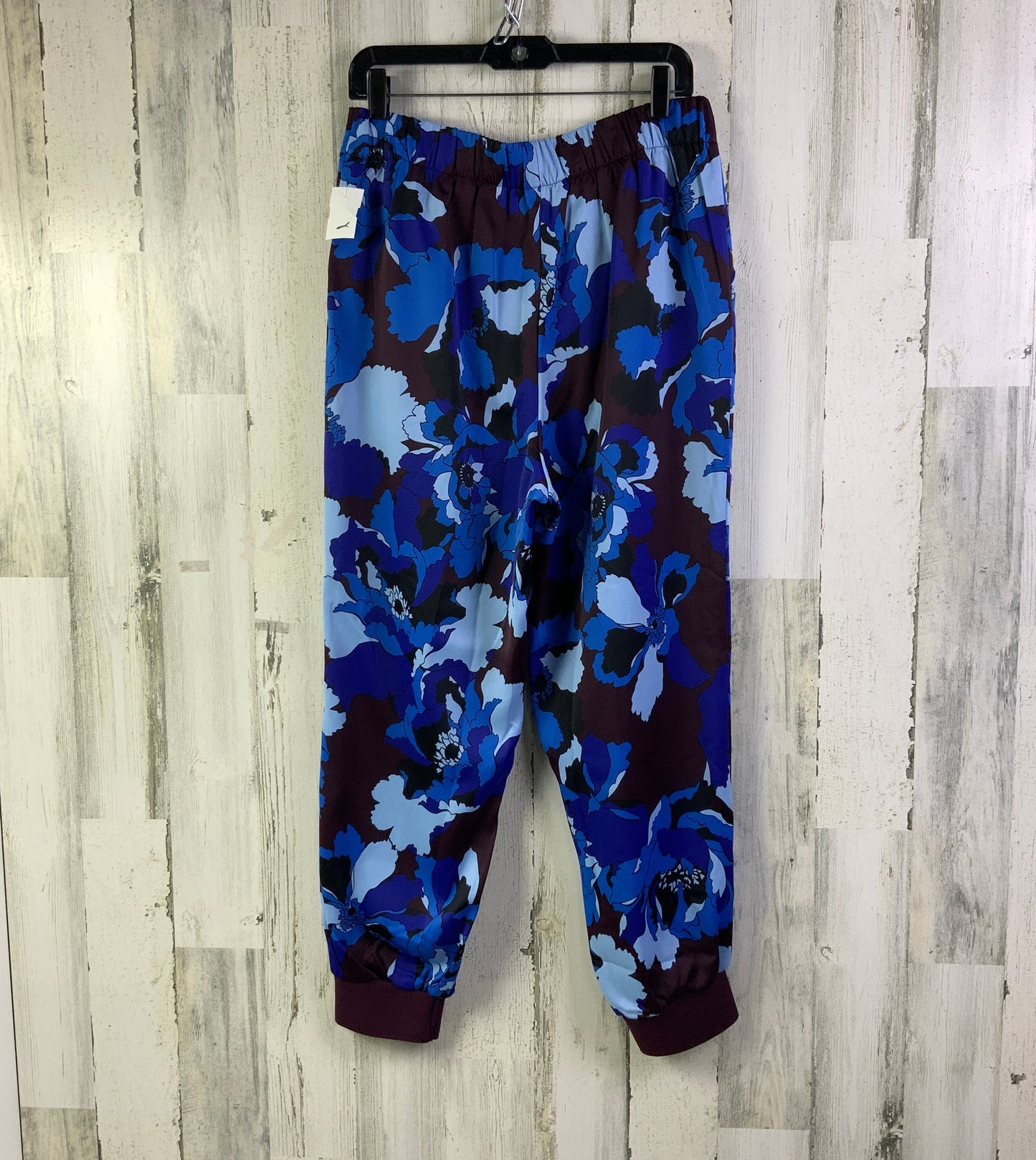 Pants Joggers By Who What Wear In Blue & Red, Size: 8