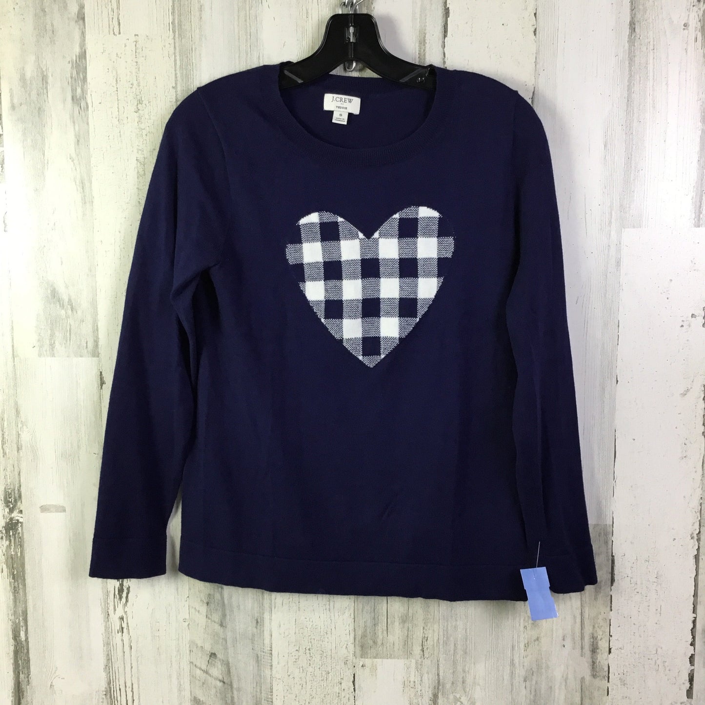 Top Long Sleeve By J. Crew In Blue, Size: S