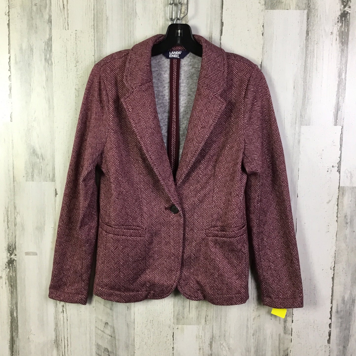 Blazer By Lands End In Red & White, Size: Xs