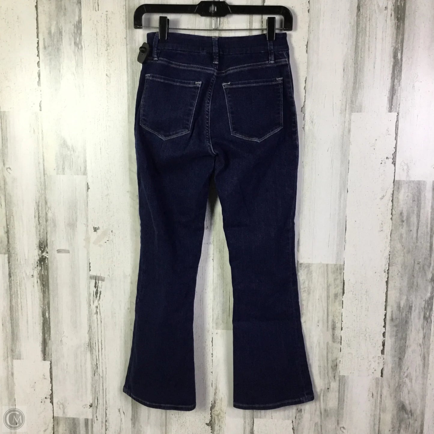 Jeans Boot Cut By Frame In Blue Denim, Size: 2