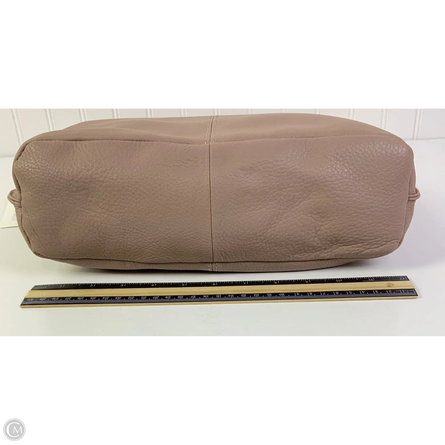 Handbag Leather By Hobo Intl, Size: Large