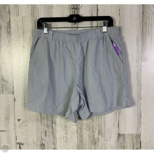 Athletic Shorts By Columbia In Grey, Size: L