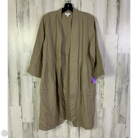 Cardigan By Pure Jill In Tan, Size: M